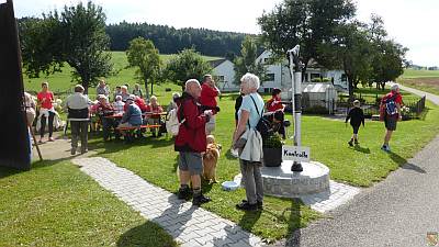 Kontrollstelle Wandertag Aach-Linz 2017